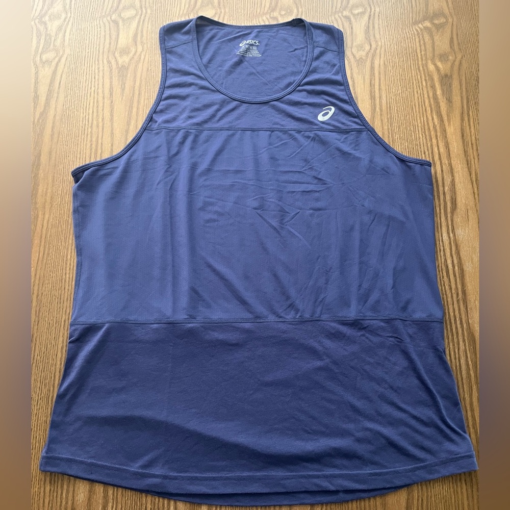 Asics Navy Men’s Tank Top size XL